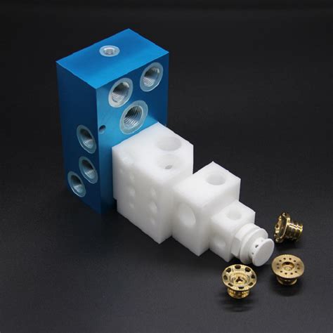 china cnc machined gas valve components 